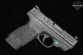 Smith & Wesson (S&W) M&P 45 Shield M2.0, No Thumb Safety, Crimson Trace Green Laser .45 ACP Black in Good Condition Image 4