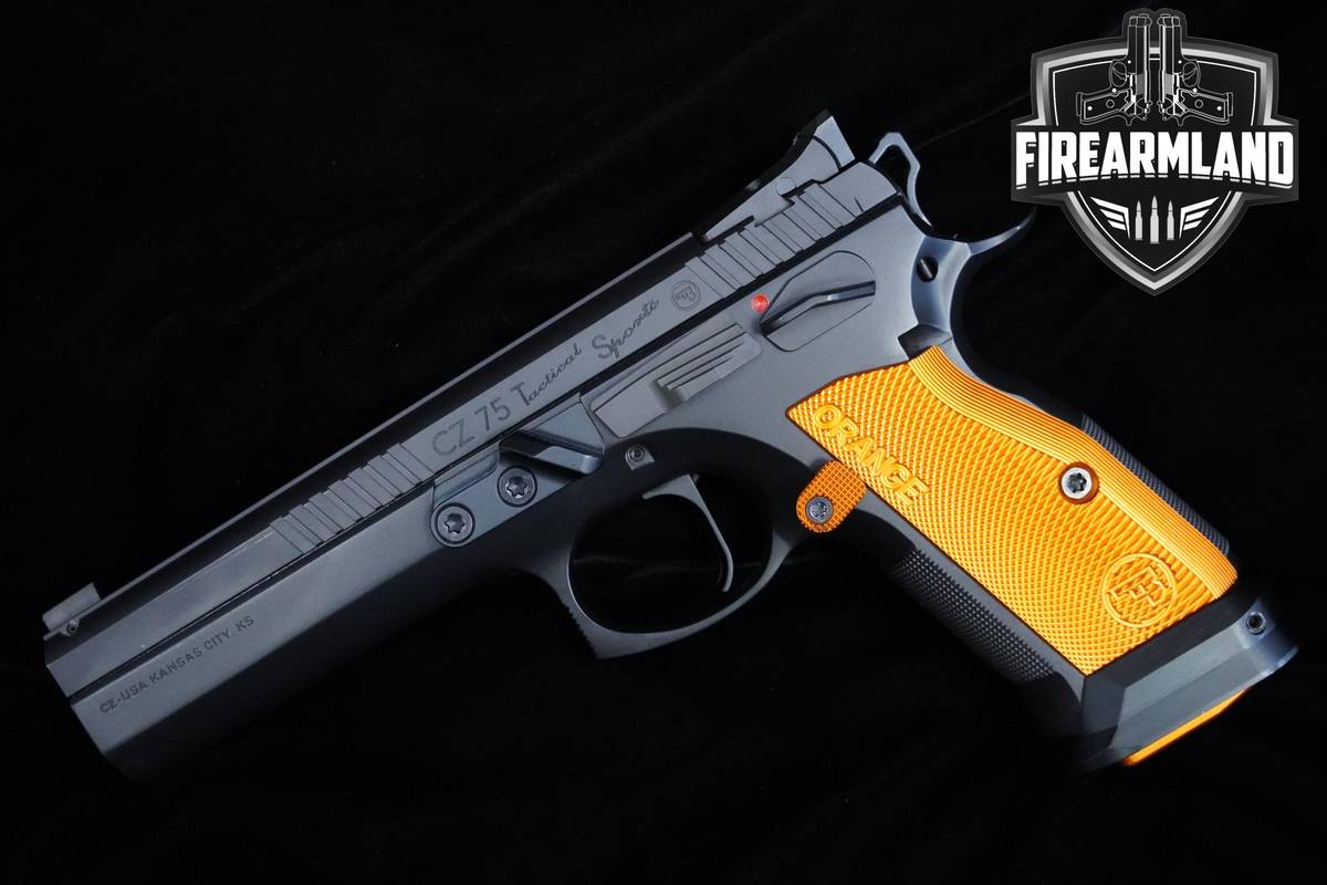 CZ 75 Tactical Sport Orange 40 S&W 5.23" CZ-75 Tactical-Sport Orange 4 MAGS
