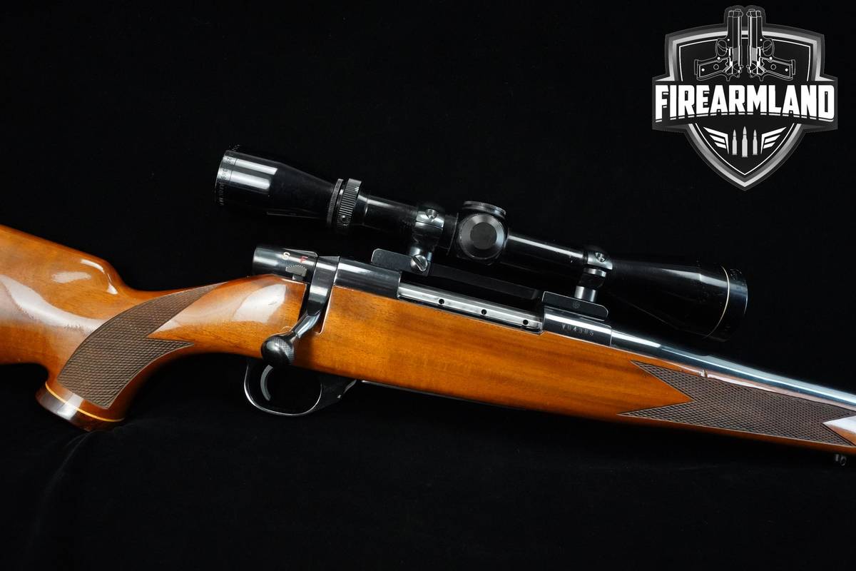 1980's Weatherby Vanguard 270 Win 24" Blued Weatherby-Vanguard +LEUPOLD