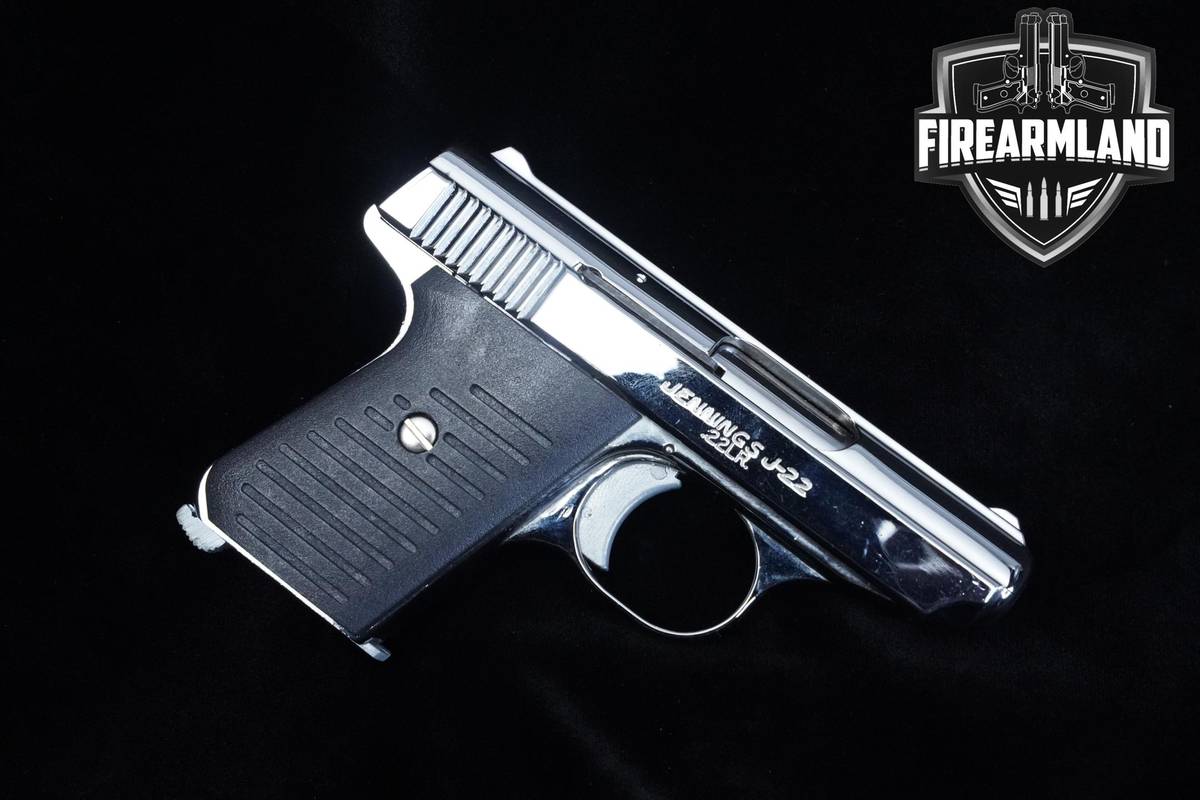 Bryco Arms Jennings J-22 CHROME 22-LR Vest Pocket Pistol 2.5" J22