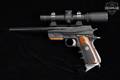 Caspian Arms LTD. 1911-A2 SASS Caspian Arms frame .357 Mag. Black in Very Good Condition Image 5