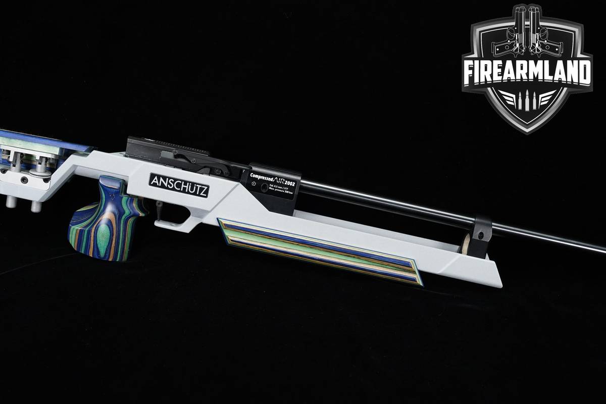 OLYMPIC COMPETITION RIFLE Anschutz 2002 Compressed Air ALU 177 26.2" Grey