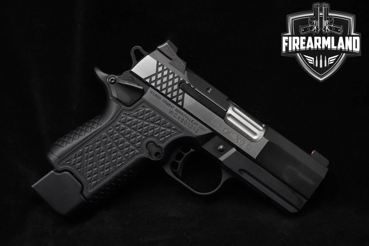 Wilson Combat WC EDC X9 S 9mm 1911 3.25" Wilson-Combat EDC-X9S +ORIG CASE