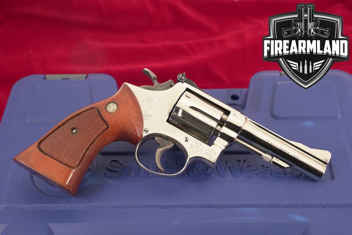 Smith & Wesson Model 15-3 Combat Masterpiece S&W 38 Special 4" +ORIG CASE