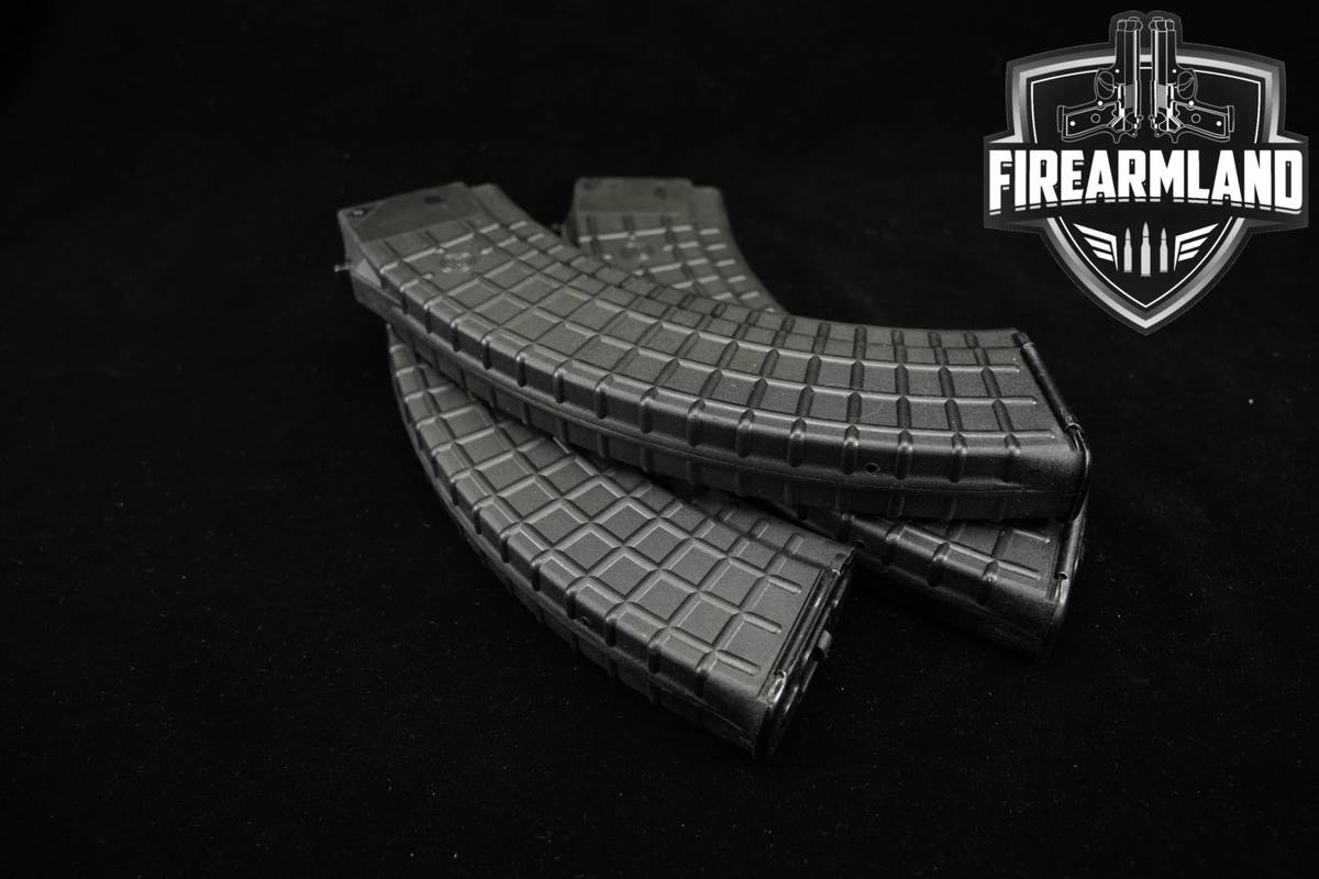 Arsenal THREE 3 Circle-10 AK-47 40 Round Waffle Magazines 7.62x39 AK47 Mags