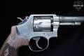 1970 Smith & Wesson (S&W) Model 10-5 Military & Police .38 Spl. Nickel Plated in Good Condition Image 4