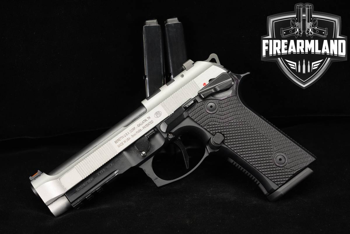 Beretta 92Xi Full Size 9mm Optics-Ready 4.7 Two-Tone 92 Xi +3 MAGS