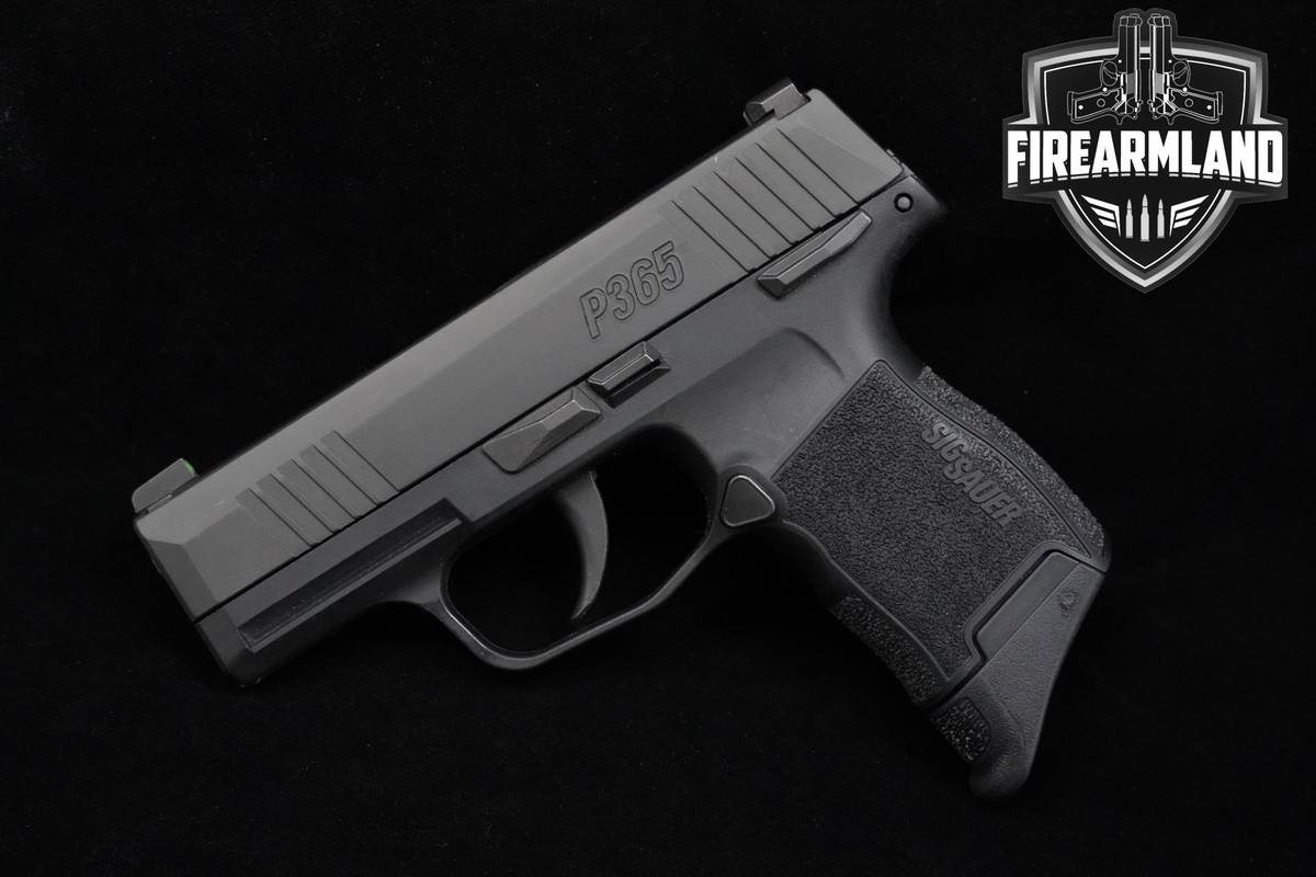Sig Sauer P365 9mm 3.1" P365 P-365 SIG-P365 +2 MAGS & ORIG CASE