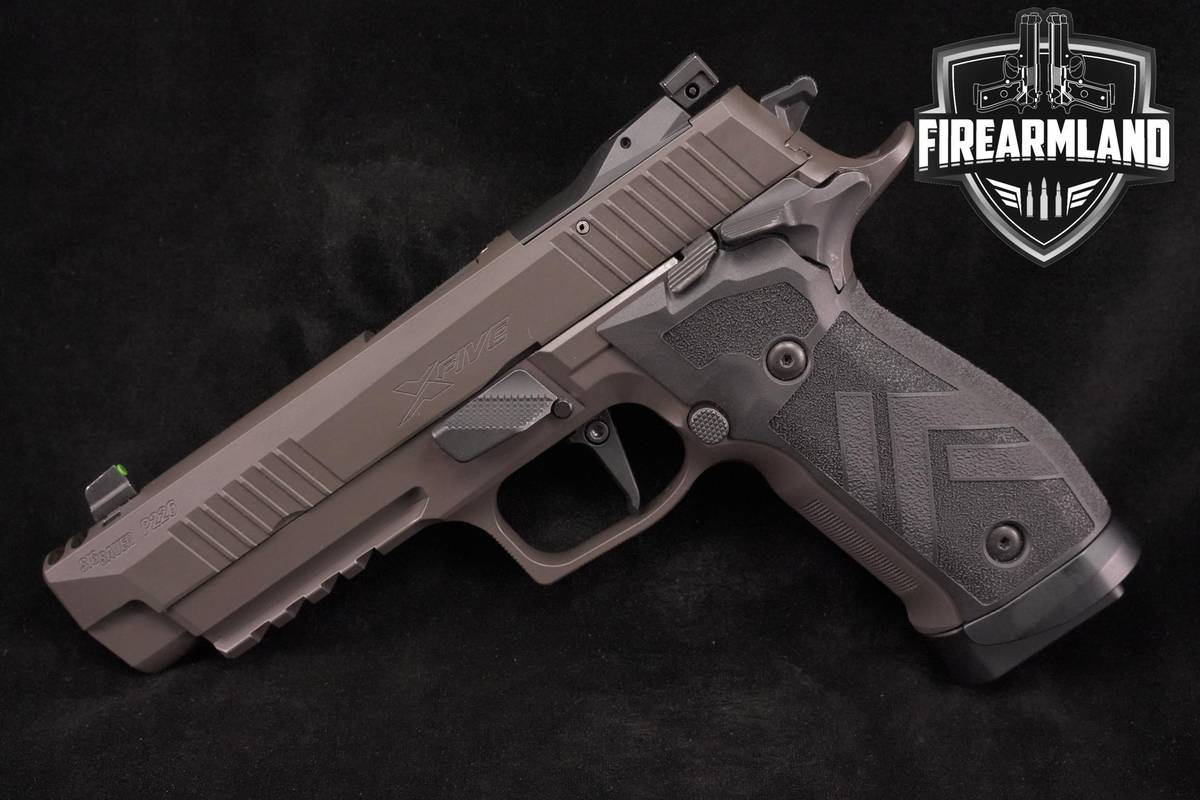 Sig Sauer P226 XFIVE Legion 9mm P-226 X-Five X5 SAO +6 MAGS & ORIG CASE