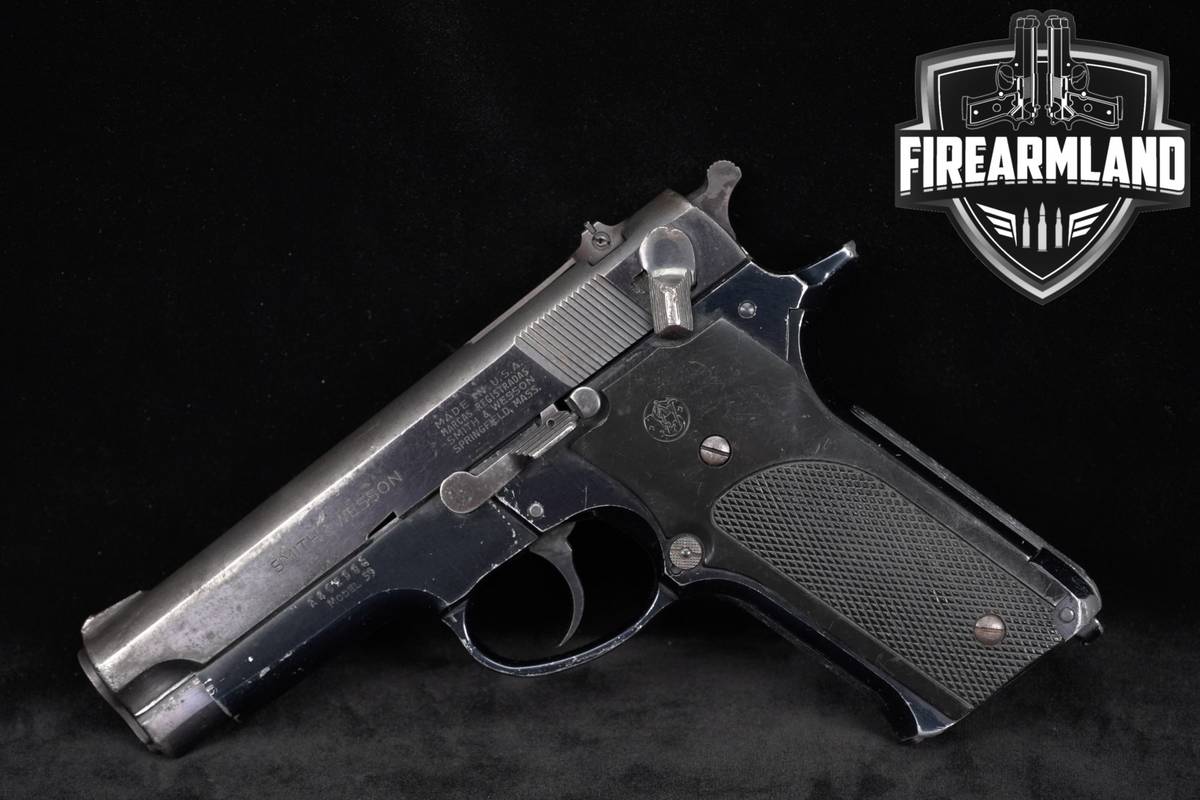 1977-1978 Smith & Wesson S&W Model 59 First Generation 9mm 4" DA/SA