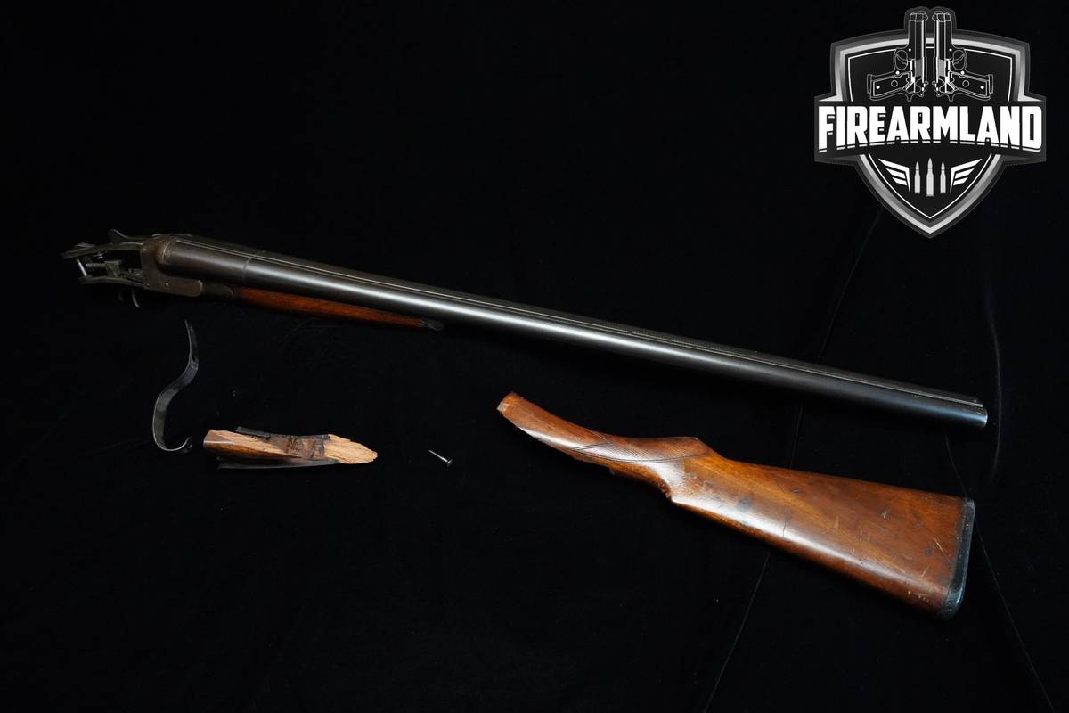 1917-1930 N.R. Davis & Sons AJAX SXS Gunsmith Special 12-Gauge 30" AJAX