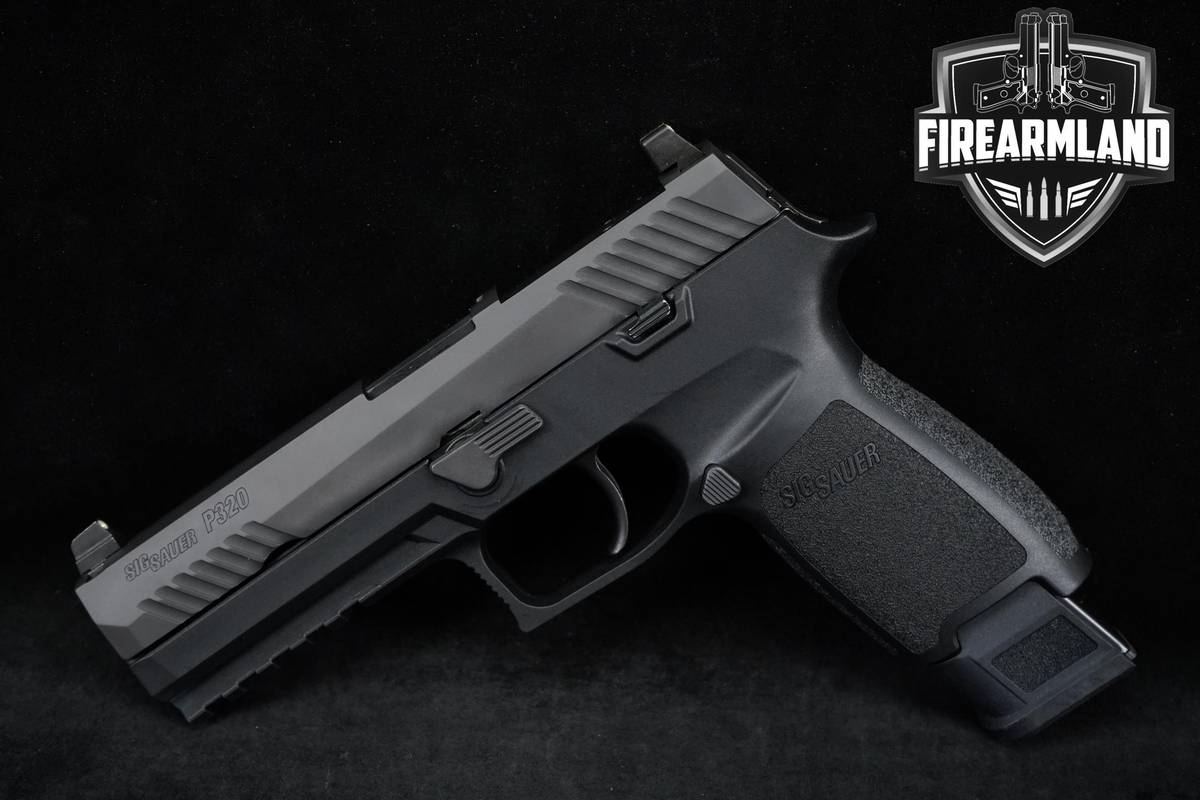 Sig Sauer P320 Full-Size RX 9mm 4.7" P-320 Optic-Ready +5 MAGS & ORIG CASE