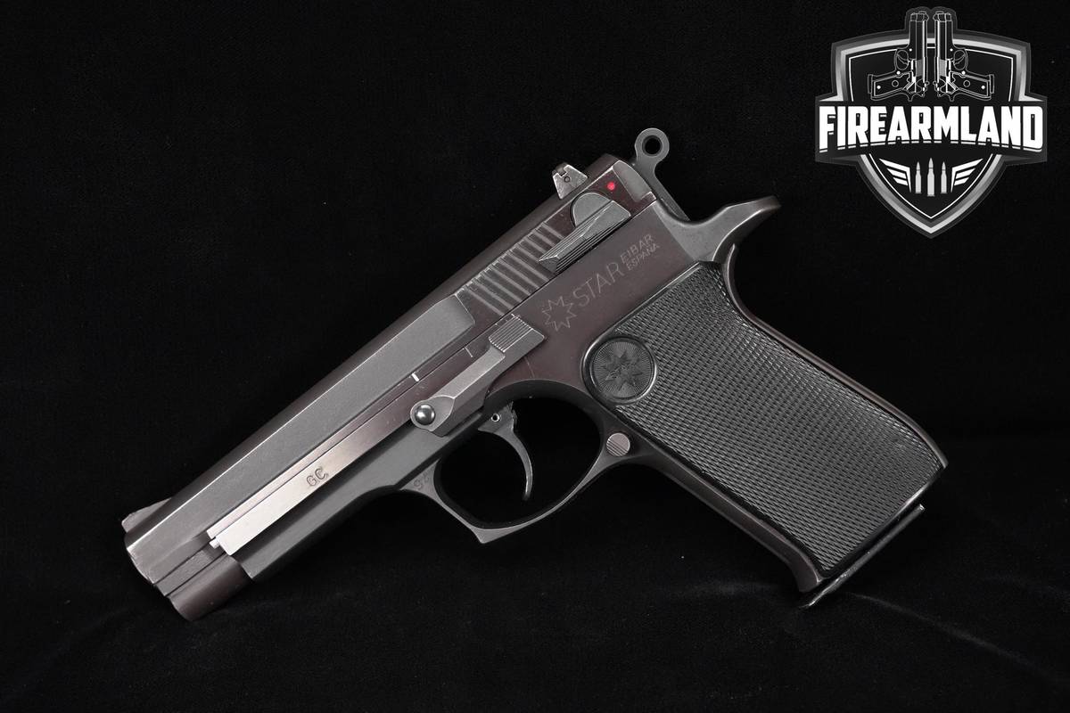 Star Model 30M 9mm 4.25" Blued +2 MAGS & ORIG CASE