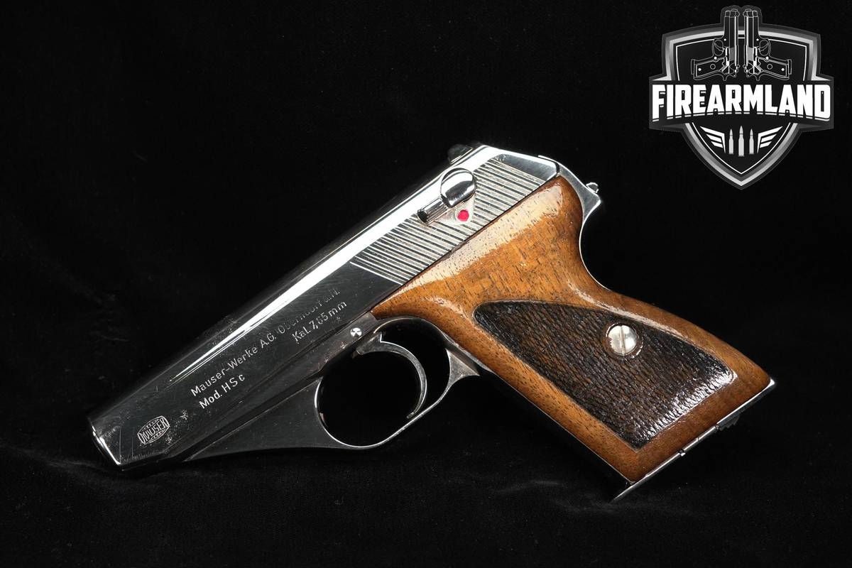 1942 Mauser Model HSc 32-ACP 3.4" Blued DA/SA