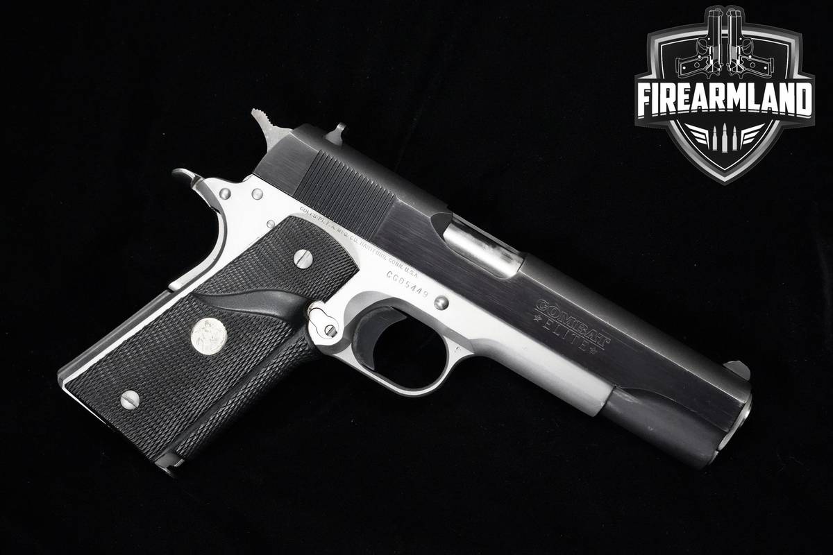 1986 Colt Government Model Combat Elite Series 80 45 ACP 1911 5" Colt