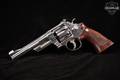 Early 1980's Smith & Wesson (S&W) Model 27-2 2T .357 Mag. Nickel in Very Good Condition Image 3