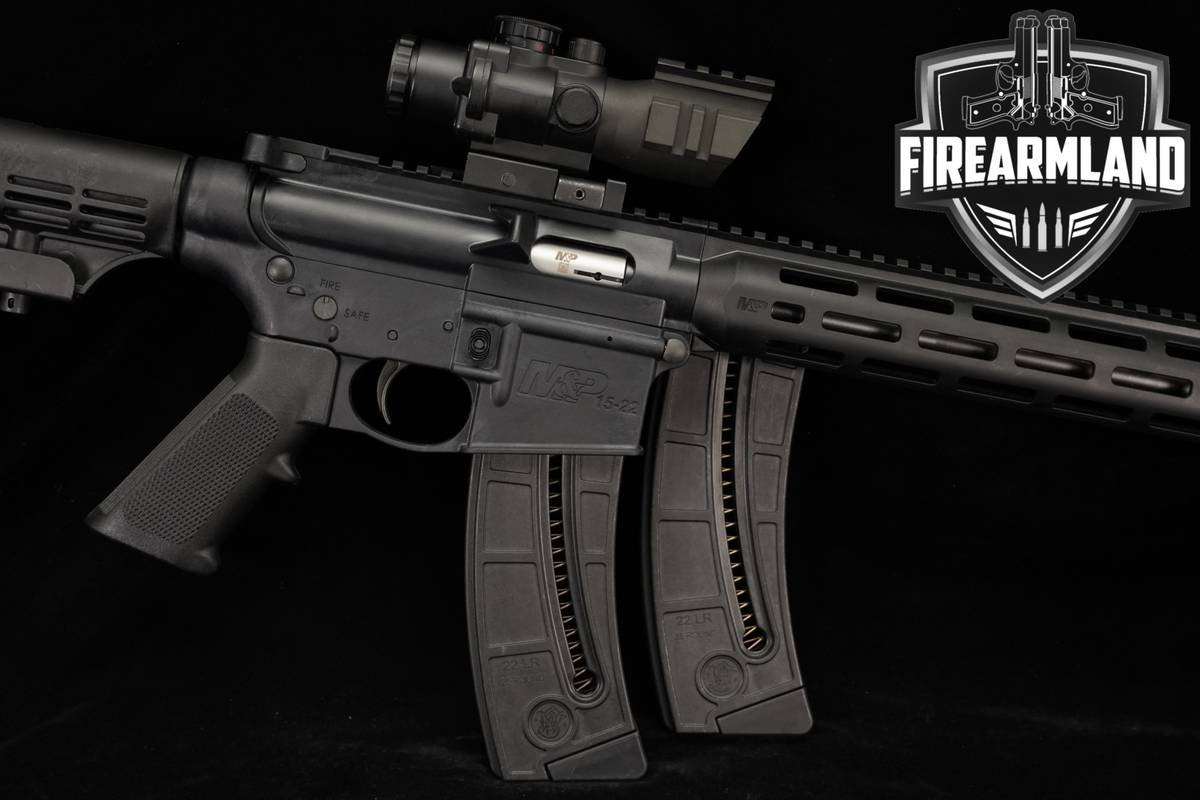 Smith & Wesson M&P15-22 Sport S&W 22LR AR-15 AR15 M&P +2 MAGS, AIM OPTICS