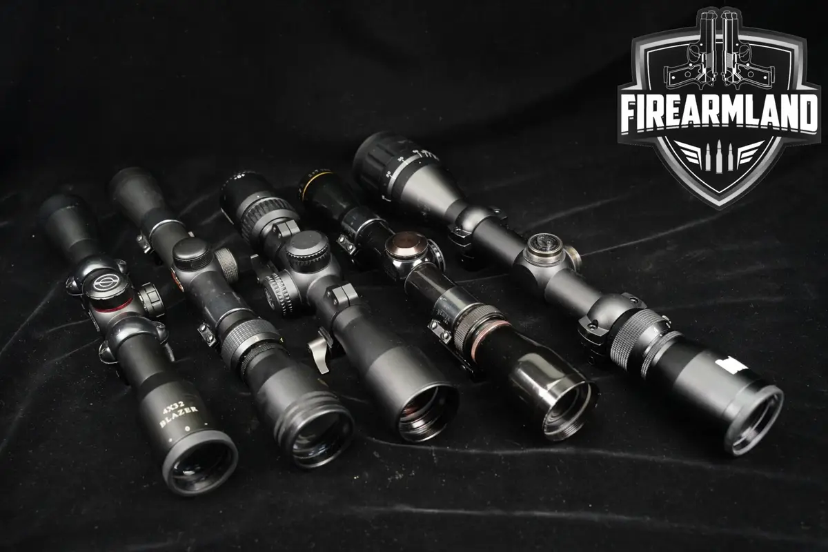 FIVE SCOPE LOT 5 Pack Tasco Simmons Bushnell Leupold Vortex Scopes