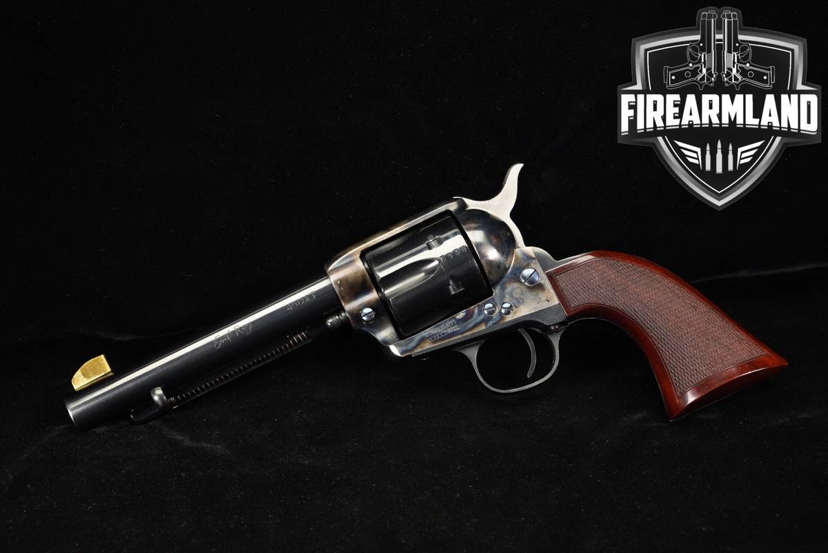 Cimarron Firearms Model P Evil Roy Competition 45 Colt 5.5" Case-Hardened