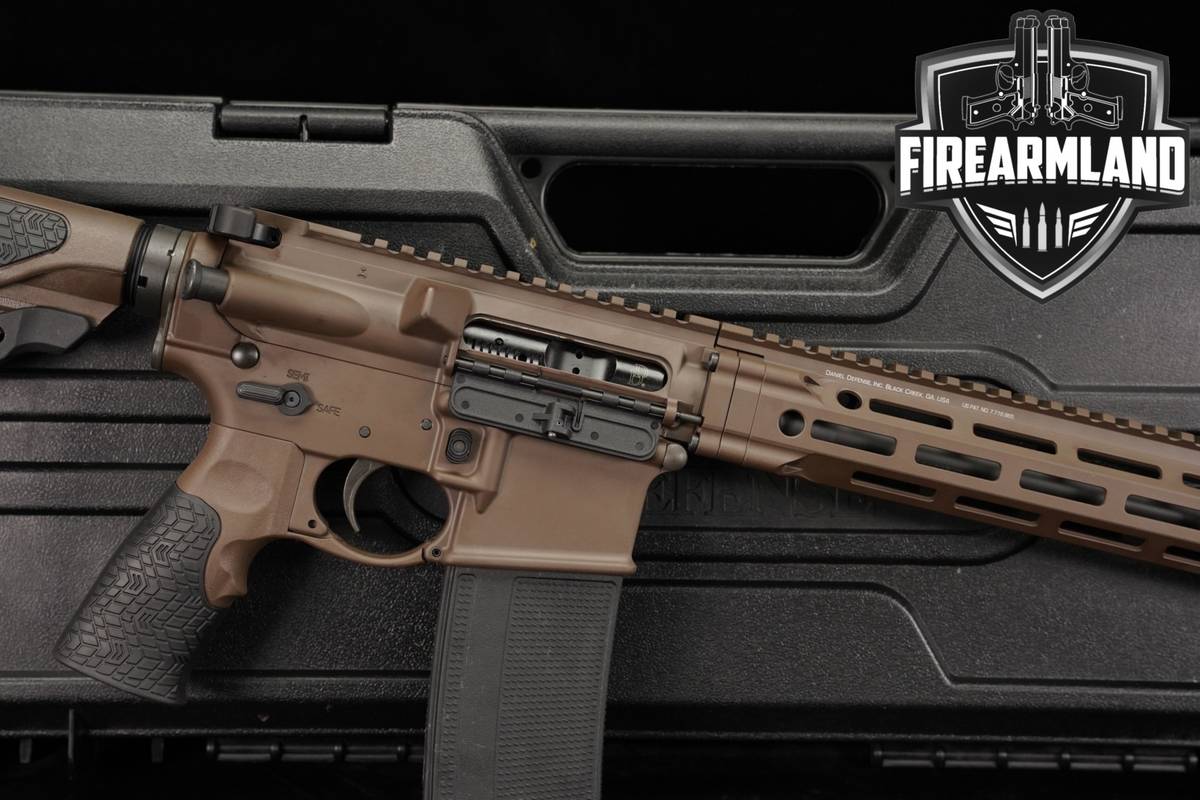Daniel Defense DDM4 V7 5.56 NATO AR-15 AR15 16" FDE DD M4 +ORIG CASE