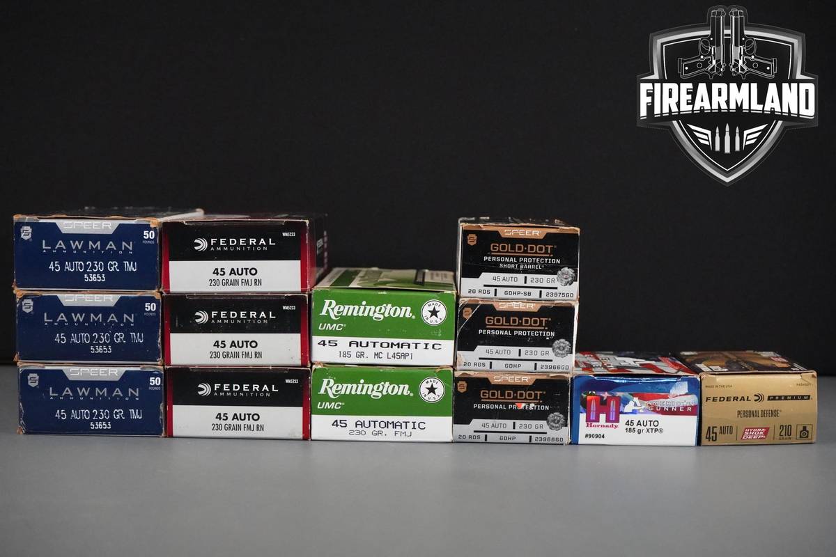 45 ACP Ammo 45-ACP Ammunition 500 ROUNDS