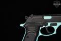 Bersa Thunder 380 Tiffany Blue .380 ACP Two-Tone in Excellent Condition Image 5