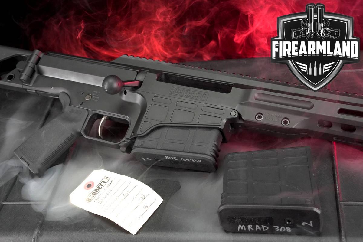 DESIRED Barrett MRAD 308 Winchester 17" +2 MAGS & PELICAN CASE