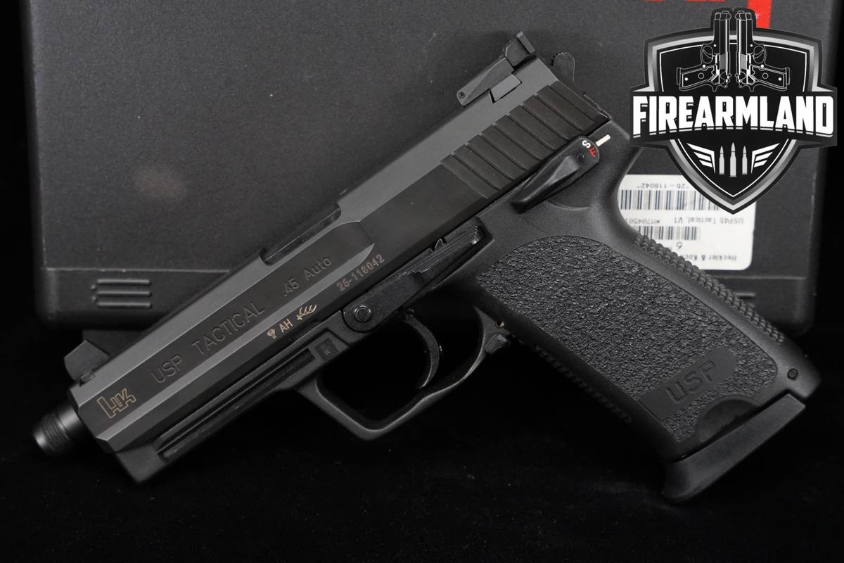 Heckler & Koch H&K HK USP Tactical V1 45 ACP 5.09" Pistol +ORIG CASE