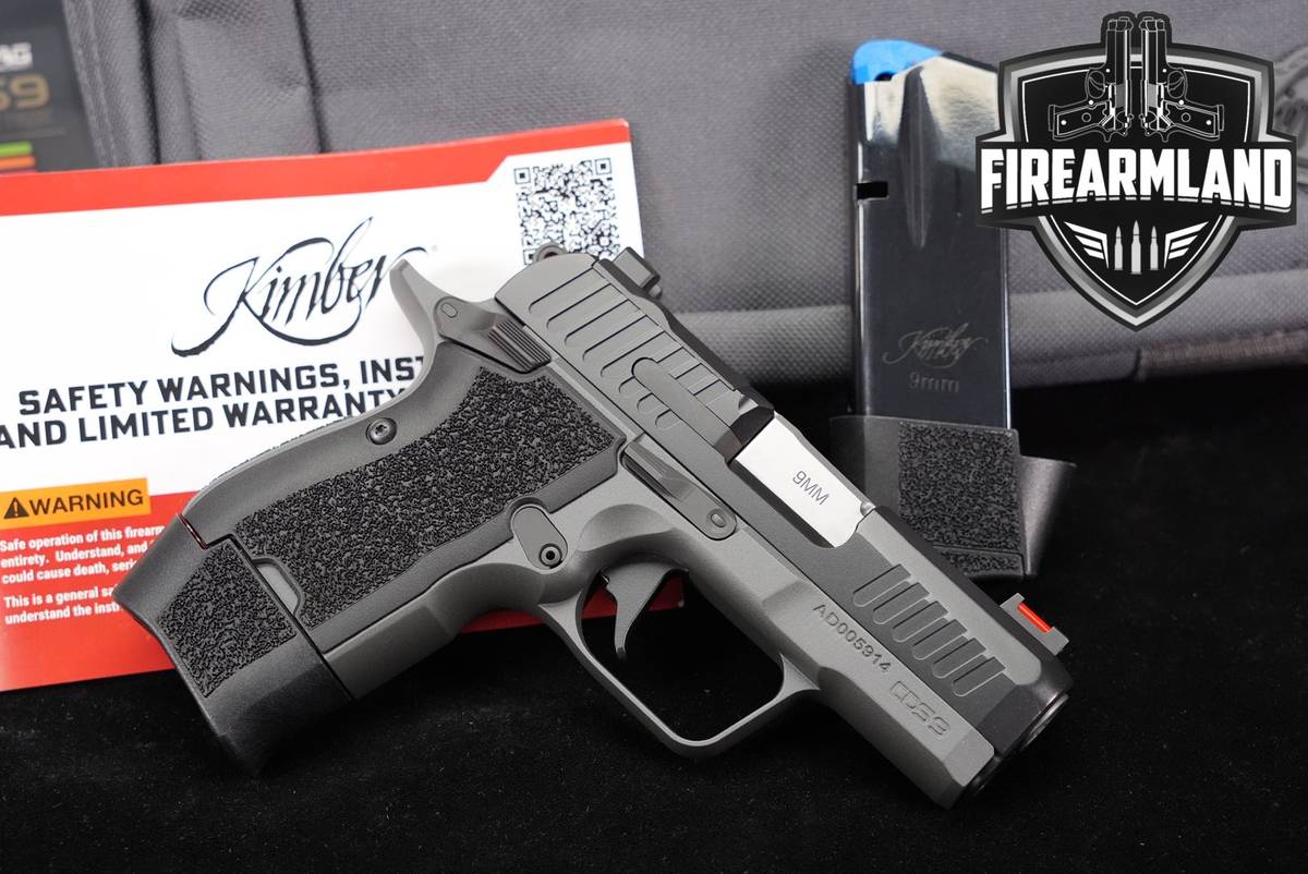 Kimber CDS9 Shadow Ghost 9mm Optics-Ready 3.18" CDS-9 +2 MAGS & ORIG BOX