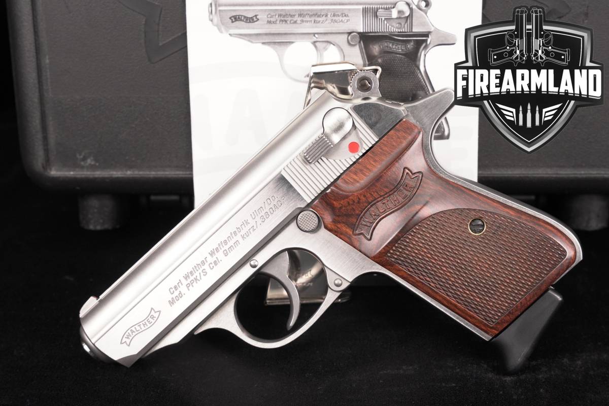 LIMITED Walther PPK/S First Edition TALO 380 ACP 3.3" +2 MAGS & ORIG CASE