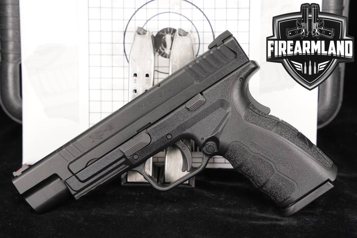 Springfield Armory XD Mod.2 Tactical 9mm 5" XD9 9 +3 MAGS & ORIG CASE