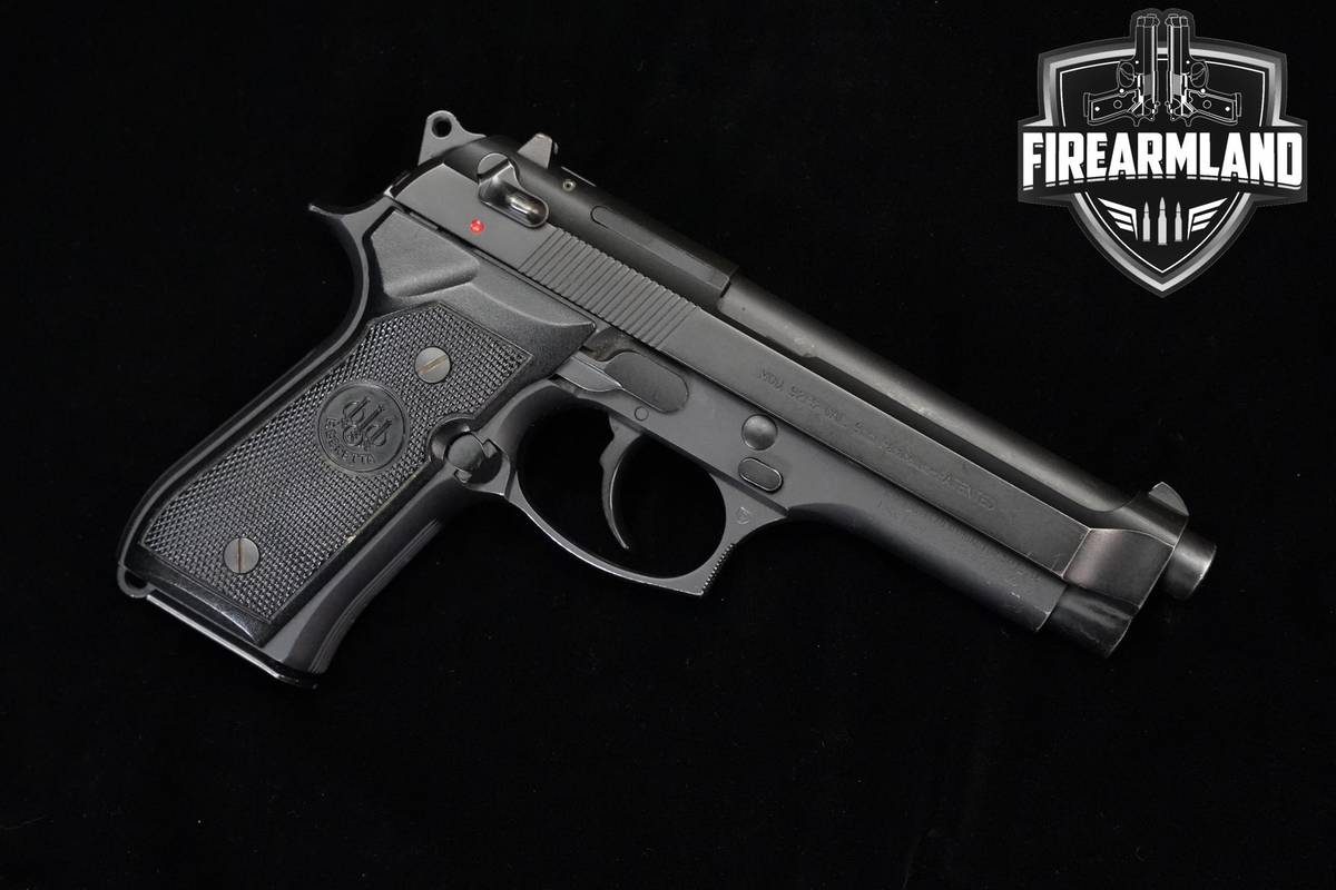 Beretta Model 92FS 9mm 4.9" Black Bruniton Beretta 92FS 92-FS +ORIG CASE