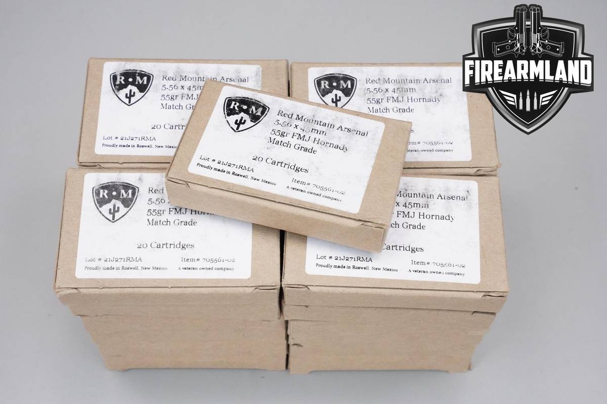 5.56 NATO Ammo 556x45 Ammunition 500 ROUNDS
