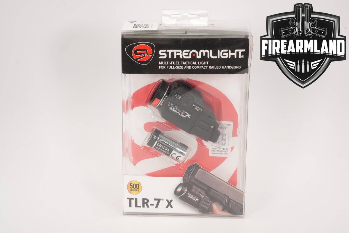 Streamlight TLR-7X 500 Lumens & 5,000 Candela Weapon Light TLR7X TLR7-X