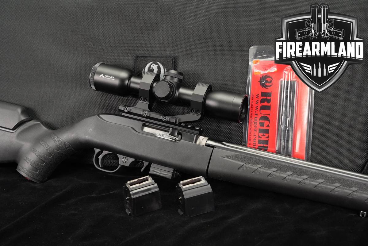Ruger 10/22 Takedown Target 22LR 10 22 1022 +3 MAGS, PRIMARY ARMS SCOPE