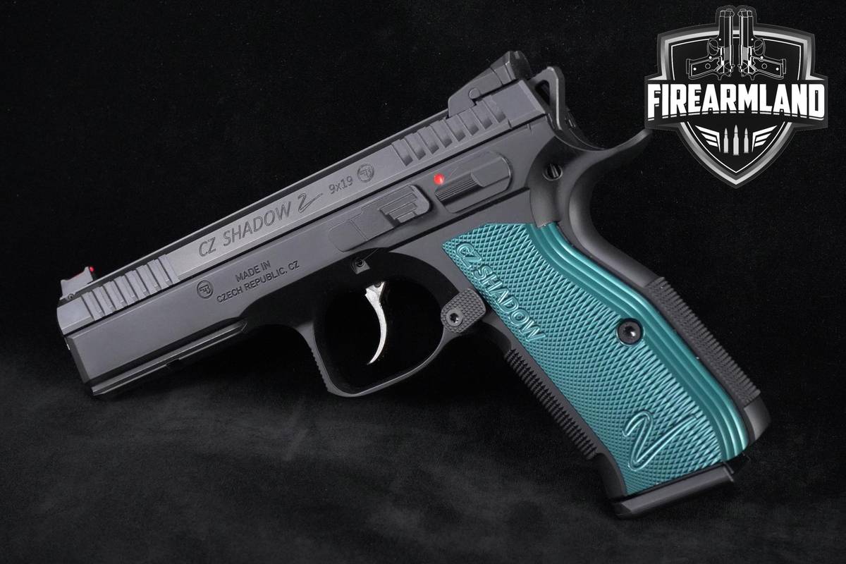CZ Shadow 2 Black & Blue 9mm 4.6" CZ-Shadow-2 +3 MAGS & ORIG CASE