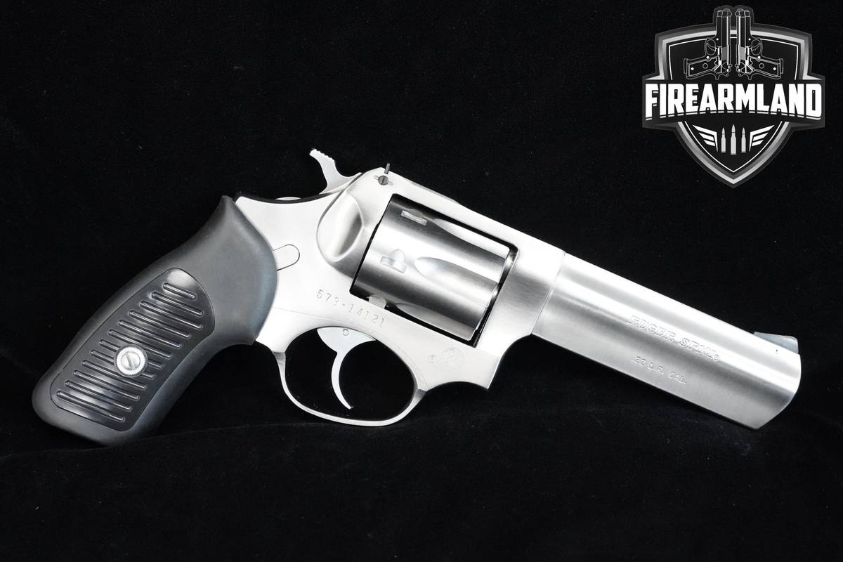 2002 Ruger Model SP101 22LR Stainless Steel Ruger SP101 SP-101 +ORIG CASE