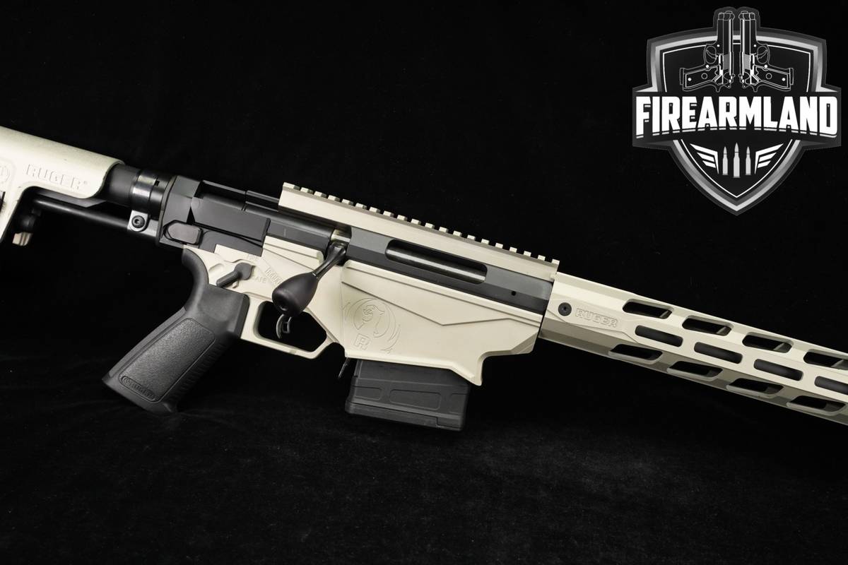 Ruger PRECISION RIFLE 6.5 Creedmoor Two-Tone Tan/Black FDE Chassis +2 MAGS