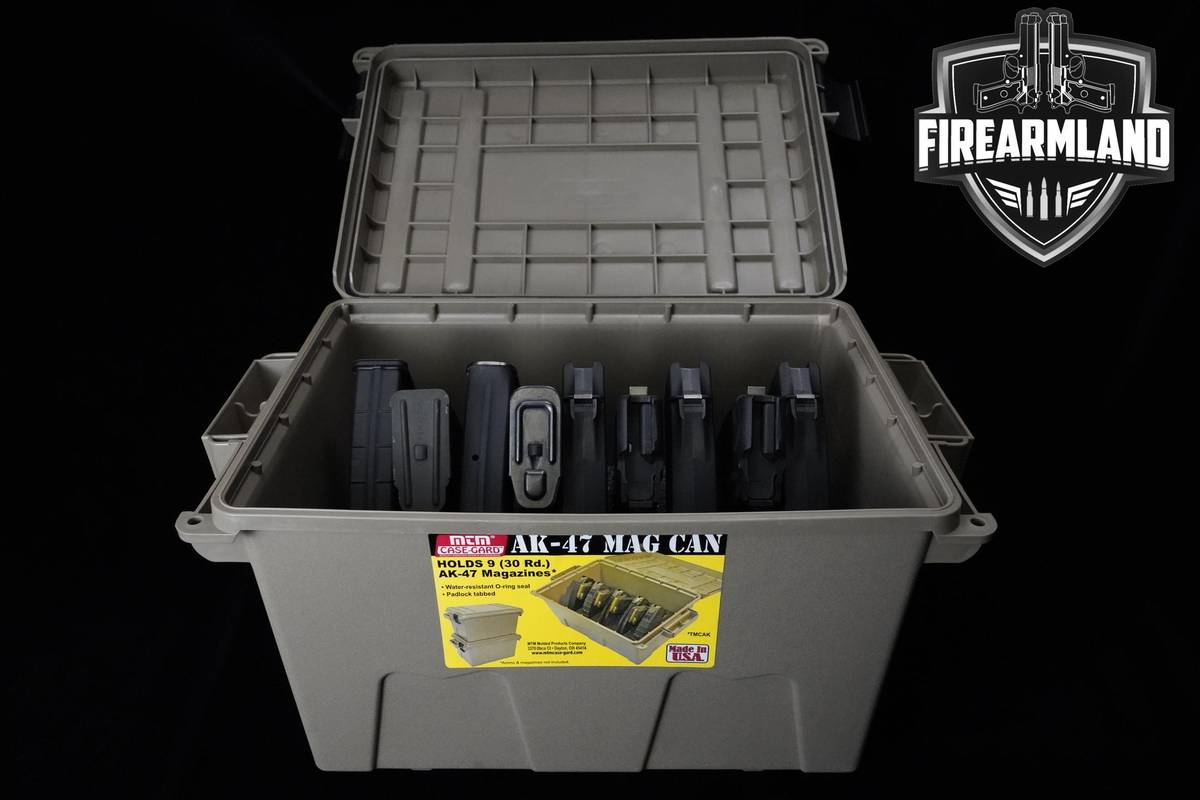 MTM Case Guard AK-47 Mag Can 9-30 Round AK47 Polymer Magazines 7.62x39