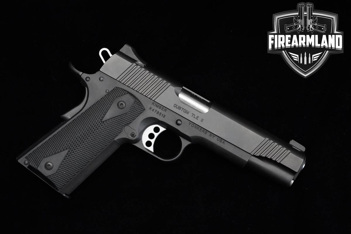Kimber Custom TLE II 45 ACP 1911 5" Custom-TLE II 1911 +ORIG CASE