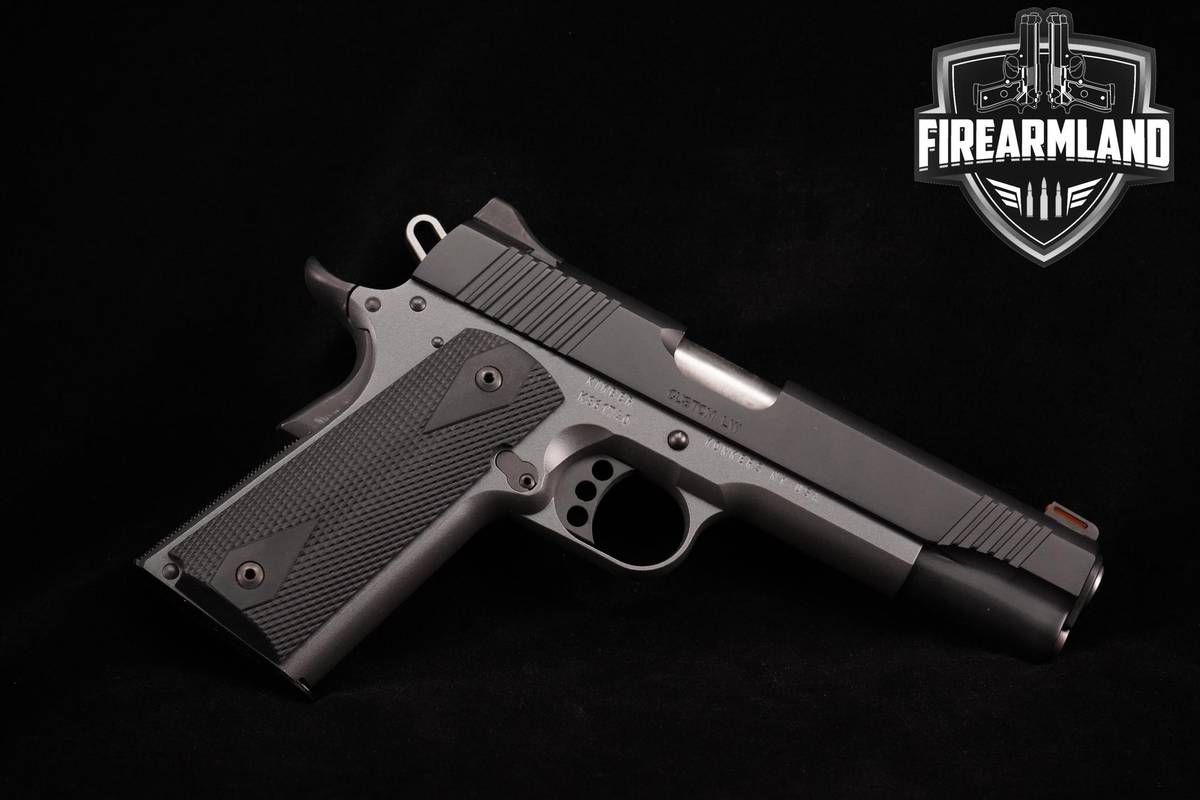 Kimber Custom LW Shadow Ghost 45 ACP 1911 5" Kimber LW Shadow-Ghost 1911