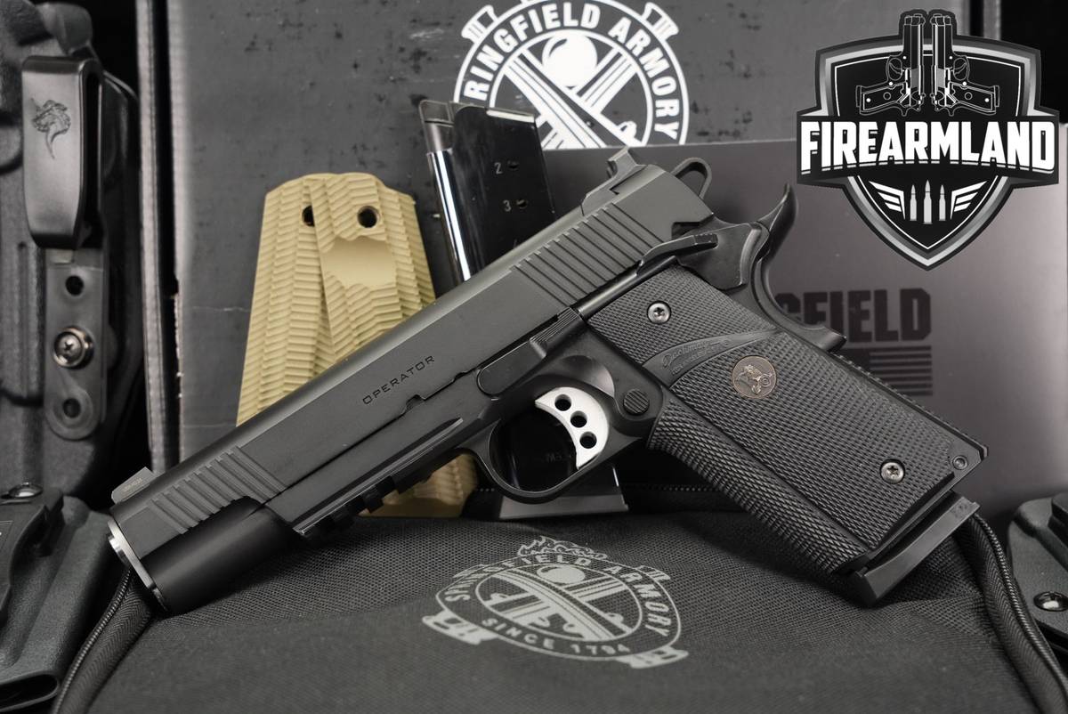 Springfield Armory 1911 Operator 45 ACP 5" +2 MAGS, ORIG BOX & HOLSTER