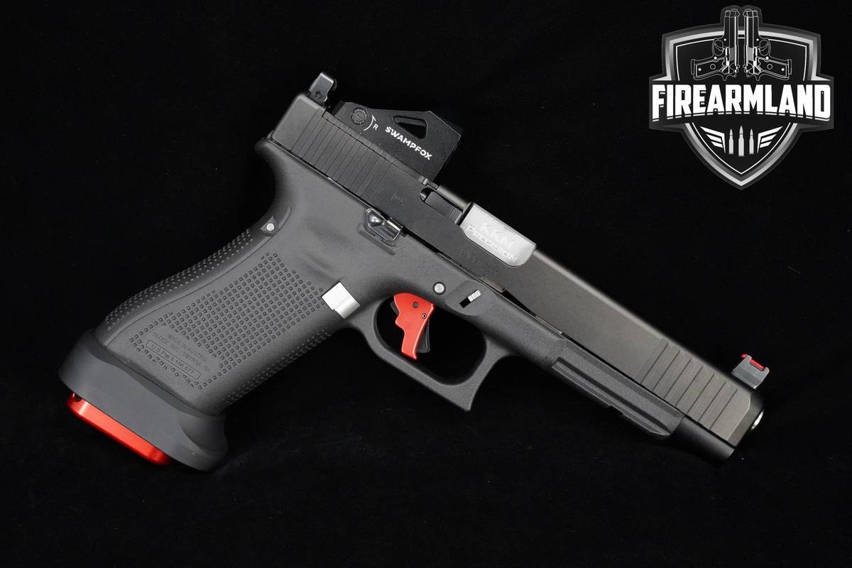 Glock 34 Gen5 MOS 9mm G34 Glock-34 Taran Tactical Apex KKM +2MAGS & CASE