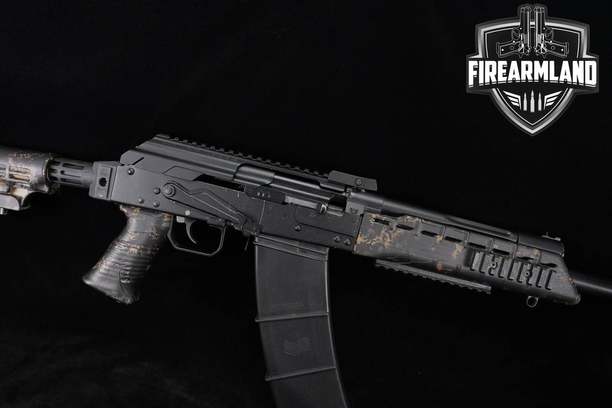RUSSIAN PRE BAN Izhmash Saiga-12 IZ-109 19" Black & Bronze Reptile