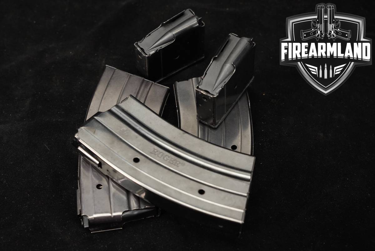 Sturm Ruger FIVE (5) Mini-30 Magazines 7.62x39 Mags