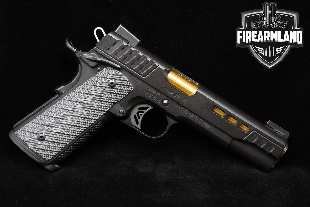 Kimber Rapide Black Ice 45 ACP 1911 5" Kimber Rapide 1911-A1 +ORIG CASE