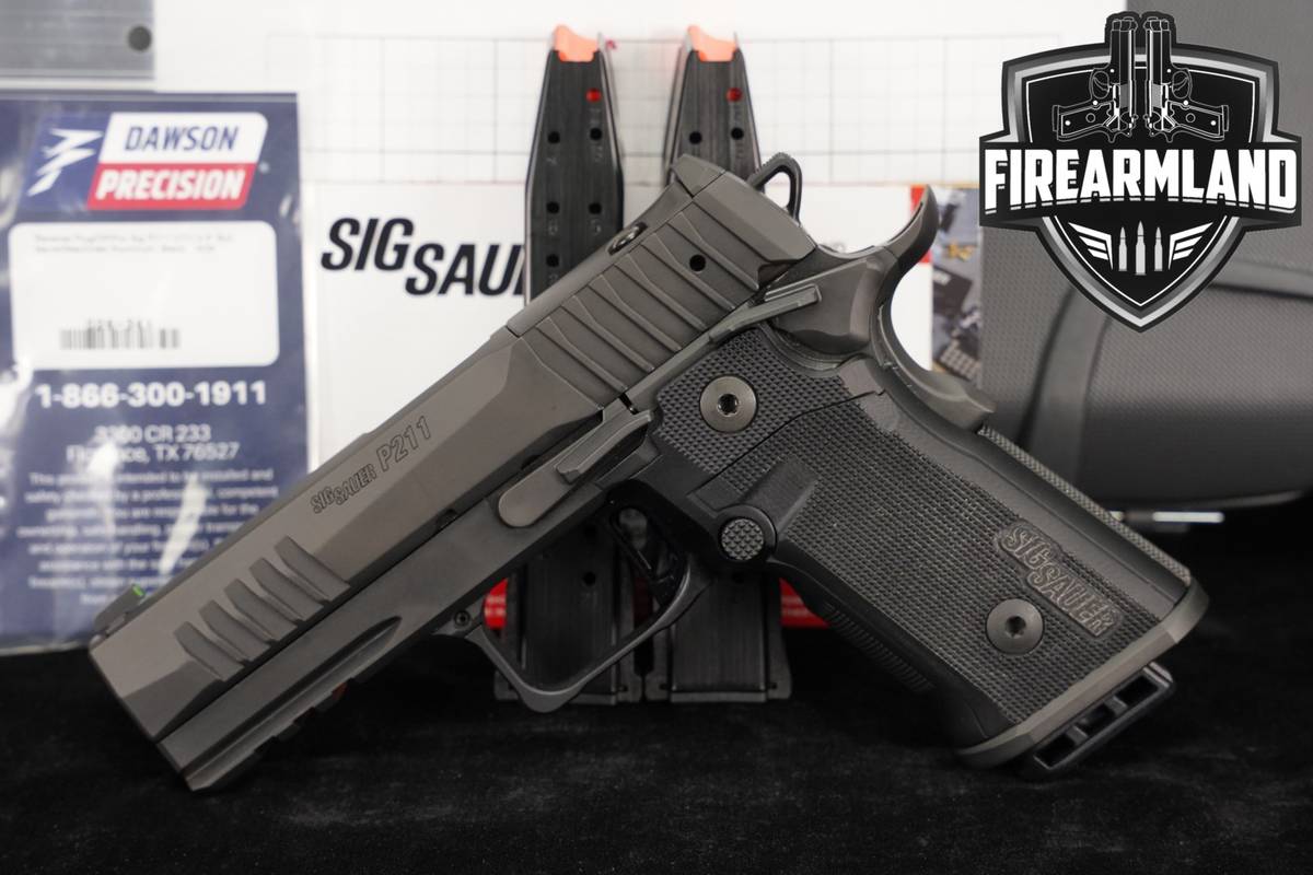Sig Sauer P211 GT4 9mm Optics-Ready 4.2 Blued P 211 +3 MAGS & ORIG CASE