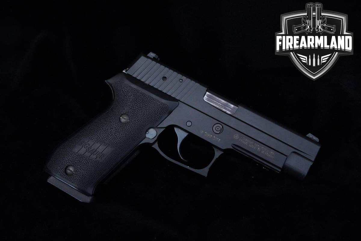 Sig Sauer P220 DAK 45 ACP 4.4" Nitron P220 P-220 2MAGS, ORIG CASE & HOLSTER