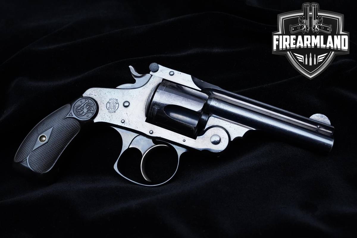 1902 Smith & Wesson (S&W) 38 Double-Action 4th Model 3.25" Blued S&W DA/SA