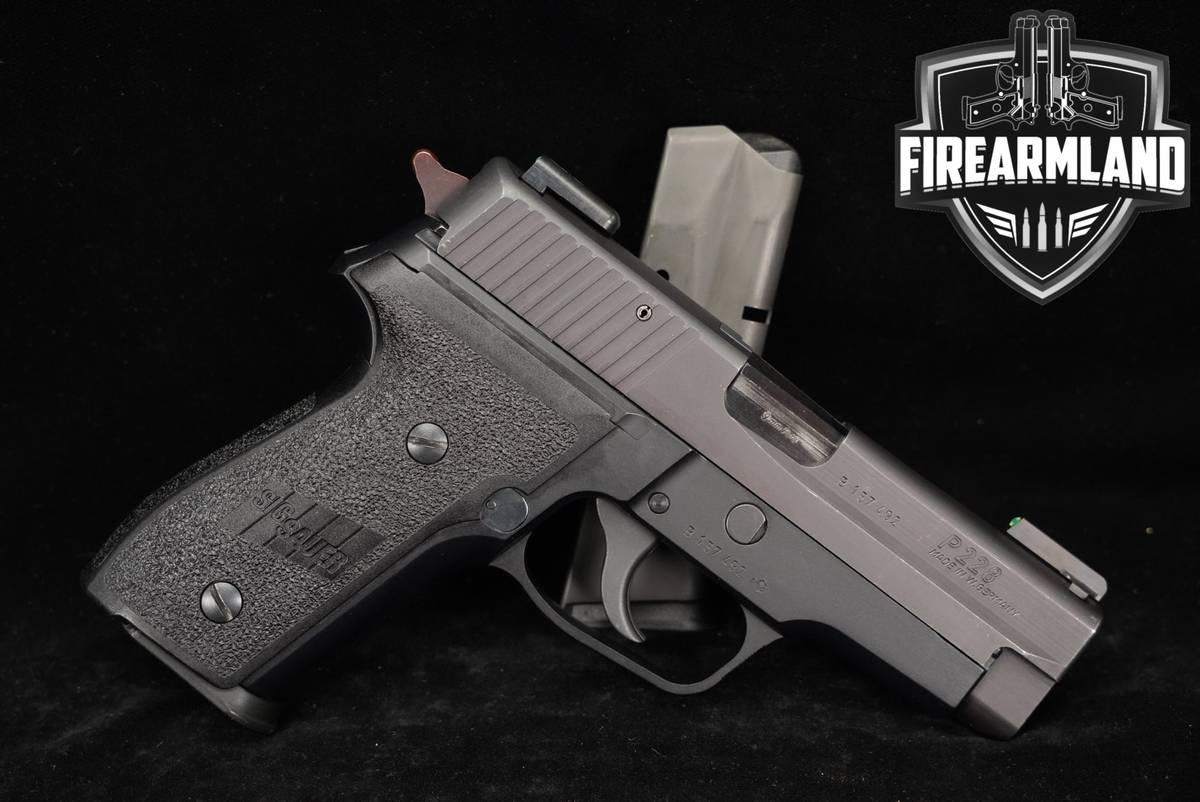 1992 Sig Sauer P228 WEST GERMAN 9mm 3.9" P-228 M11 +2 MAGS